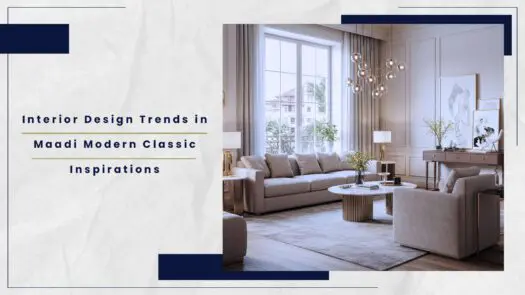 Modern classic living room featuring a beige sofa set, decorative lighting, and elegant decor elements.
