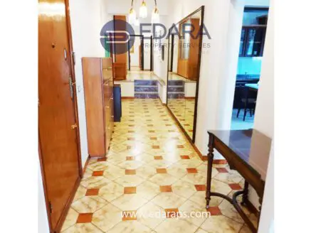 Entrance hall with tiled floor and wall mirror – Edara Property Services