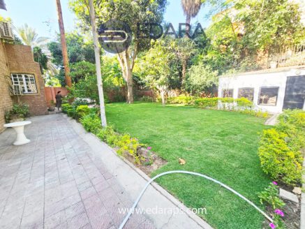 Large garden with green lawn and trees – Edara Property Services