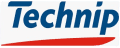 Technip logo featuring the name 'Technip' in blue and red colors on a white background.
