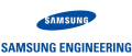 Samsung Engineering logo with blue text and oval design, representing the engineering division of Samsung.